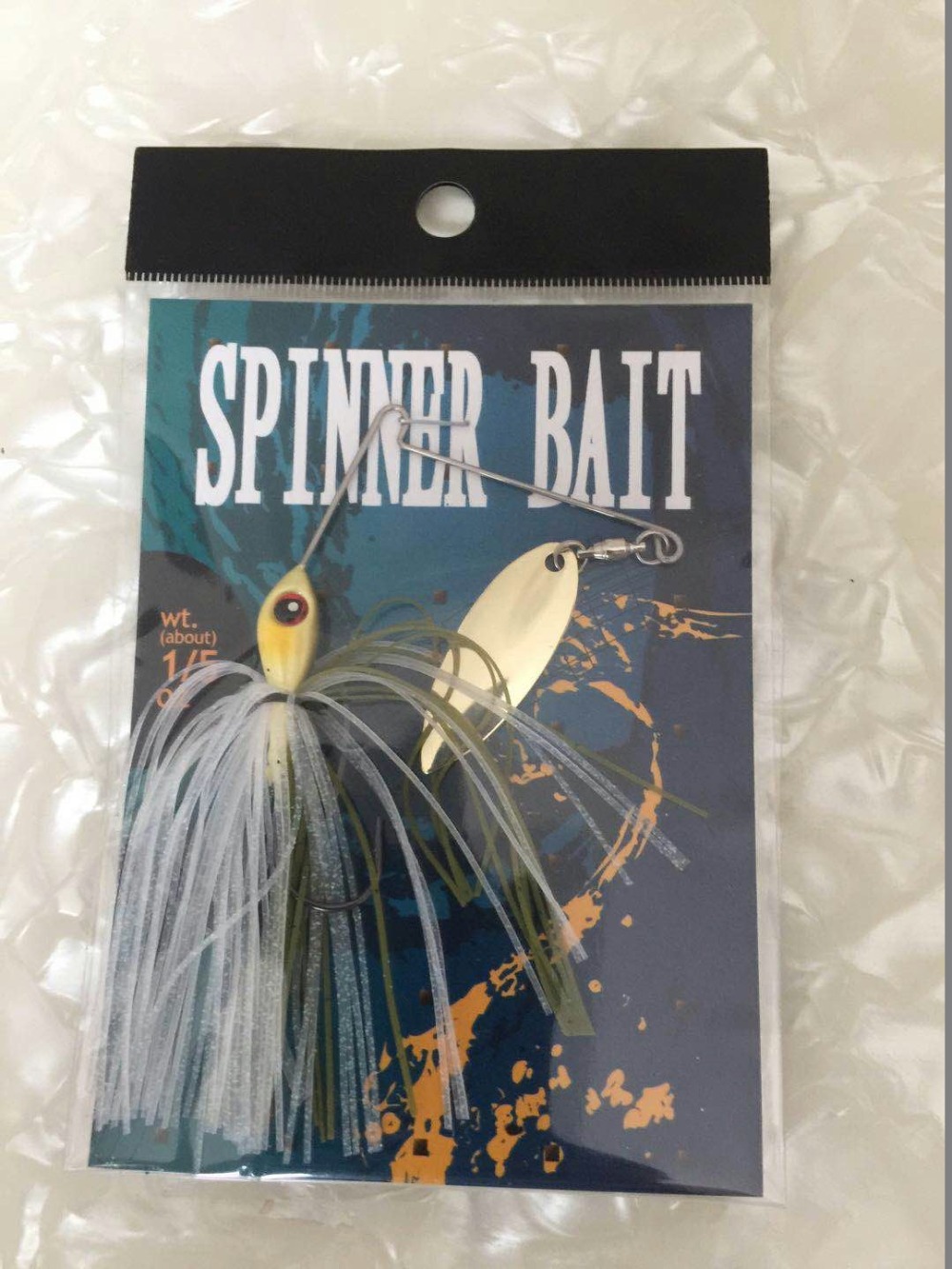 Fishing Lure Blade Bait - BassLegend-الصيد DB-تدور المعادن الطعم مغزل صغير