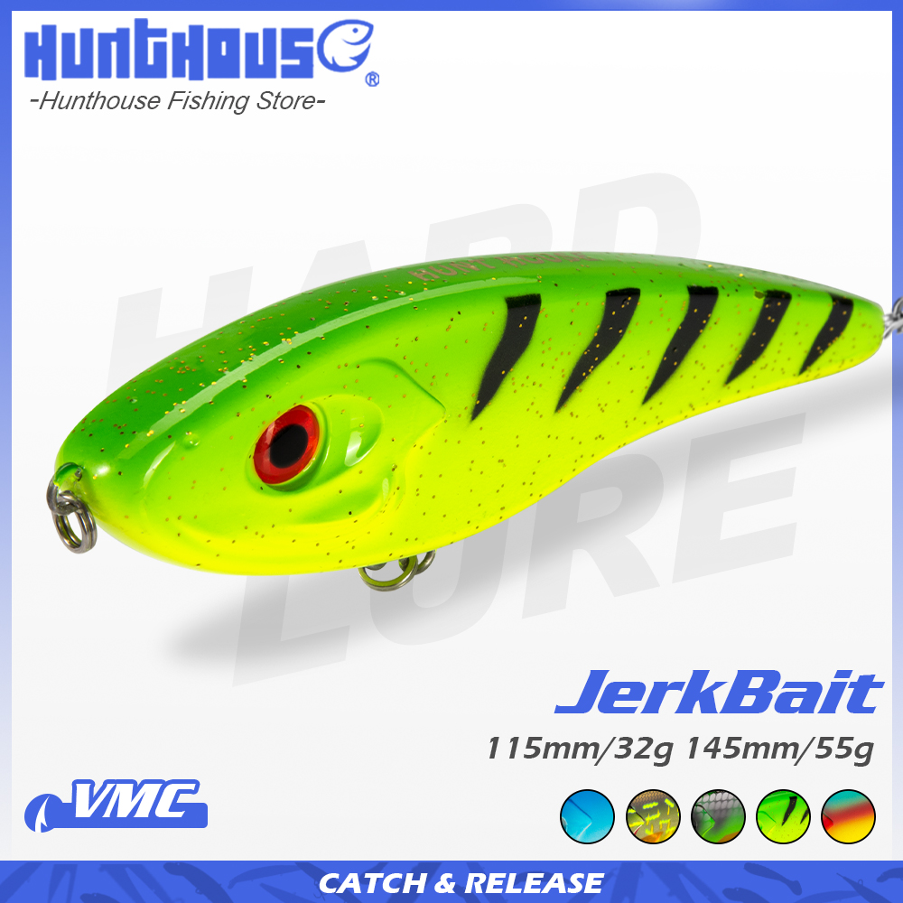 Fishing Lure Swimbait - طعم صيد هنترهاوس جيركبيت موسكي باستر