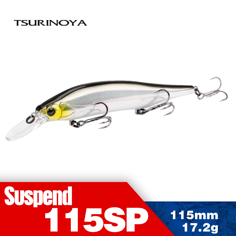 TSURINOYA 115 مللي متر 17.2 جر - مراجعة Fishing Lure Jerkbait وسعره