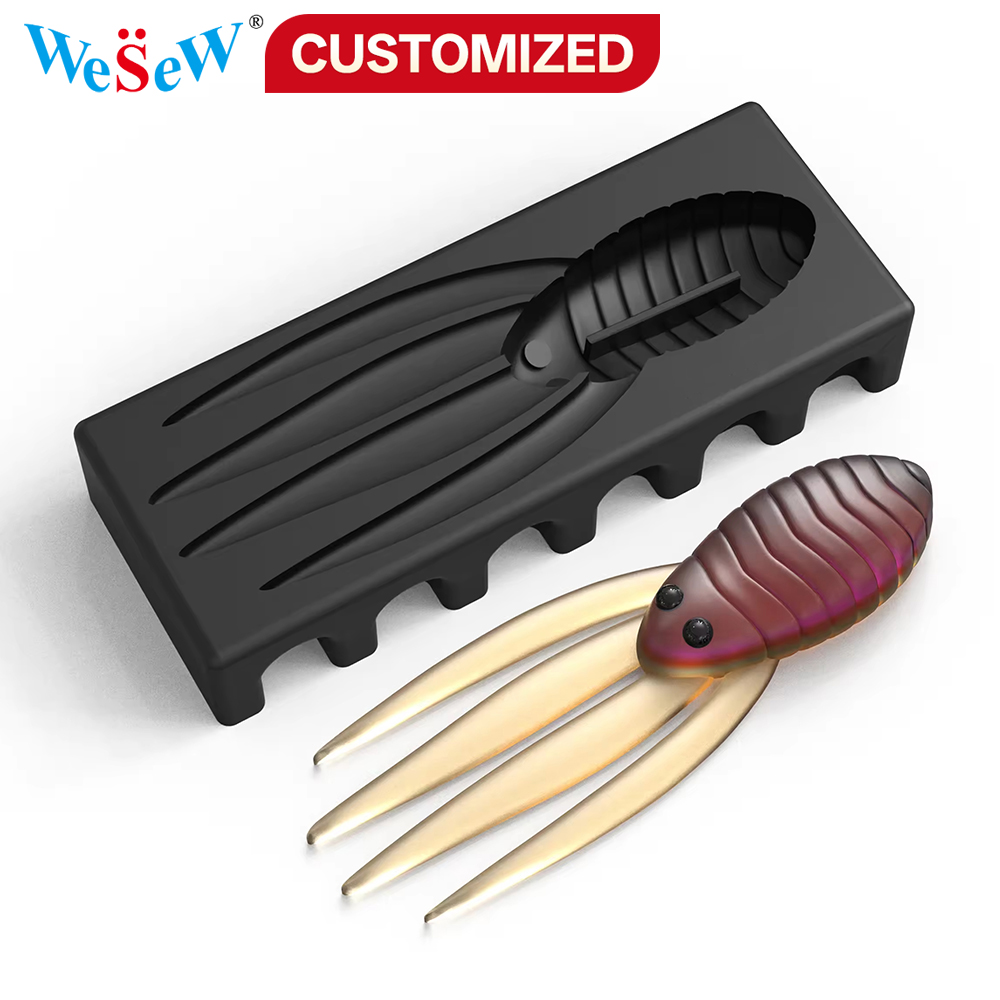 قالب ألومنيوم مخصص لصنع طُعم ص - مراجعة Fishing Lure Soft Plastic وسعره