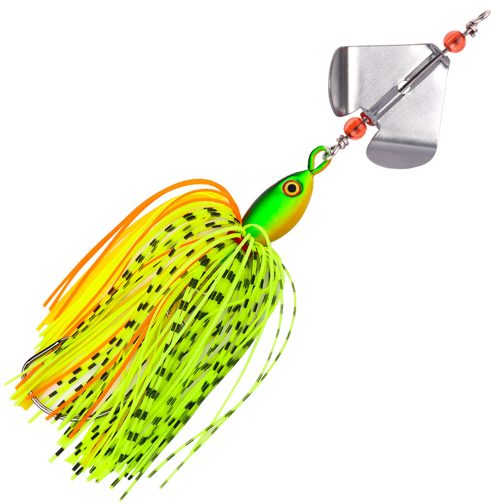 قطعة واحدة 13.5 سم 20 جرام طُع - مراجعة Fishing Lure Blade Bait وسعره