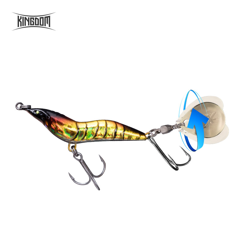 طعم صيد الروبيان من كينغدوم، ط - مراجعة Fishing Lure Blade Bait وسعره
