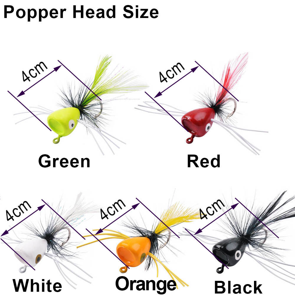 طعوم صيد من الفوم الاصطناعي ،  - مراجعة Fishing Lure Popper وسعره